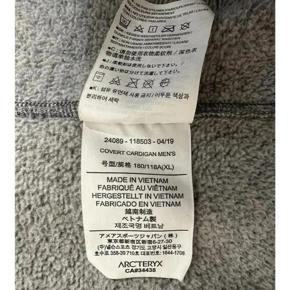 Arc'teryx Gray Performance Jacket - Picture 8 of 8